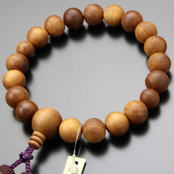 数珠 男性用 老山白檀 正絹房 - 数珠 京念珠 専門店 念珠ドットコム