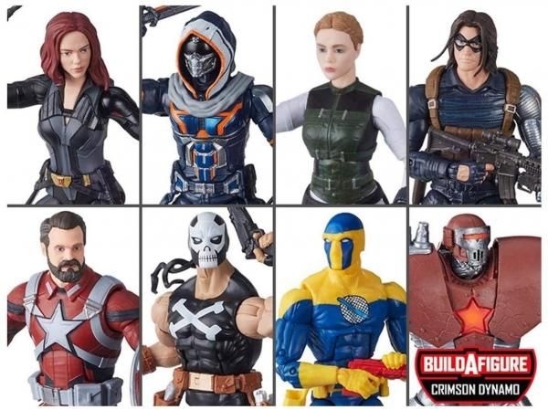 マーベルレジェンド ブラックウィドウ クリムゾンダイナモ シリーズ 6