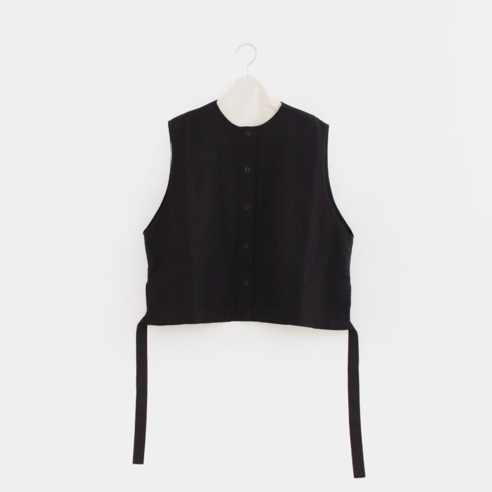 Khadi and Co. | ガーゼウールベスト〈 AVA 〉 Black