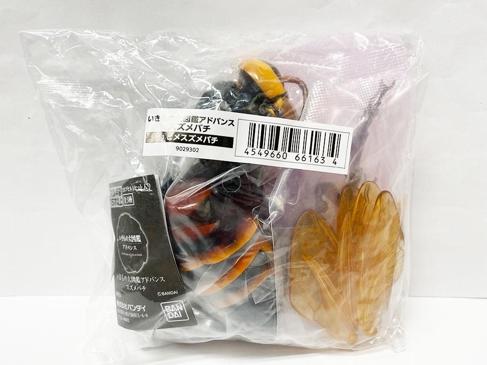 バンダイ いきもの大図鑑 アドバンス スズメバチ 全3種フルセット