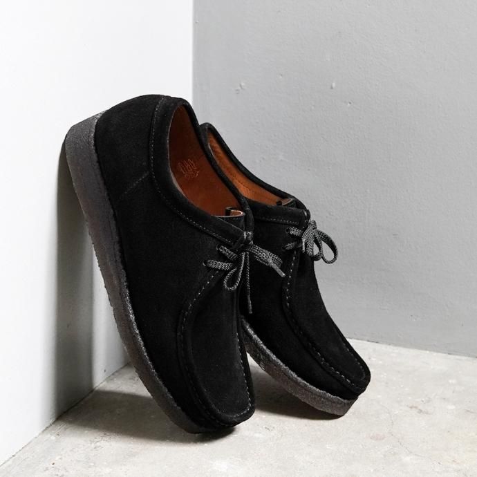 Padmore & Barns / P204 - Black Suede パドモア＆バーンズ ブラック