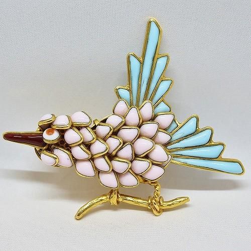 CHANEL シャネル ヴィンテージ 鳥ブローチ グリポア - 世界の