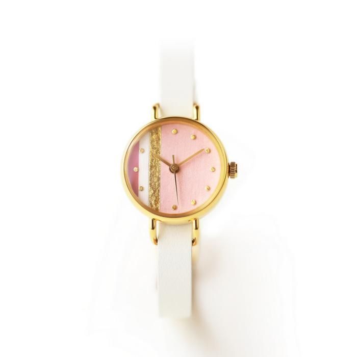 桜 かさねシリーズ レディース腕時計 ｜ 日本の美を楽しむシンプルな