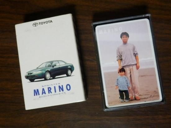 トヨタ スプリンターマリノ 藤井フミヤ トランプ - 「宝の森」昭和