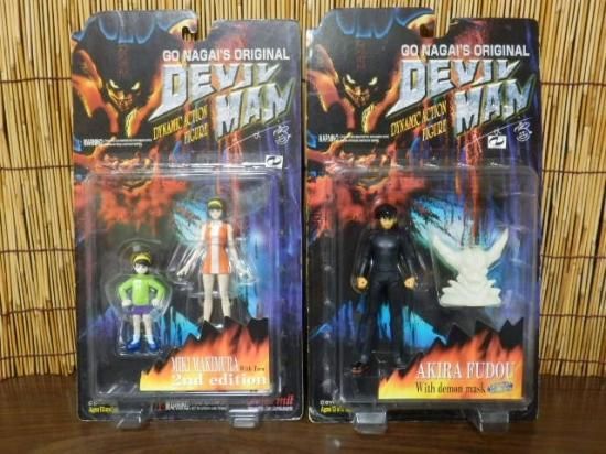 マーミット デビルマンフィギュア（不動明・牧村美樹）2個セット