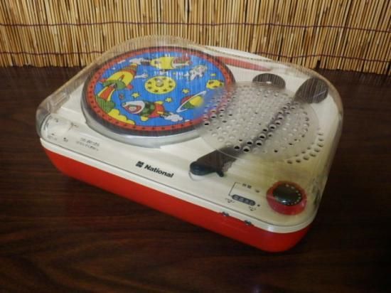 ナショナル ポータブル レコードプレーヤー SG－503N - 「宝の森