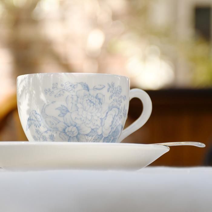 イギリス食器 Burleigh ブルーアジアティックフェザンツ カップ