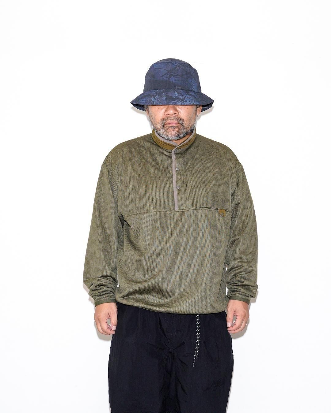 迷迭香[マンネンロウ] 2025 秋と冬 | OCTA MIDLAYER PULLOVER - Brown