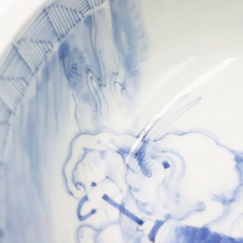 希少染付大鉢｜藍の美味しさ｜アンティーク