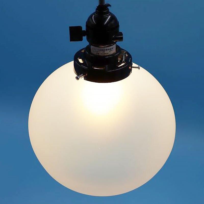 電笠 照明 レトロ ヨーロッパ【フリル 硝子 電笠】アンティーク ガラス