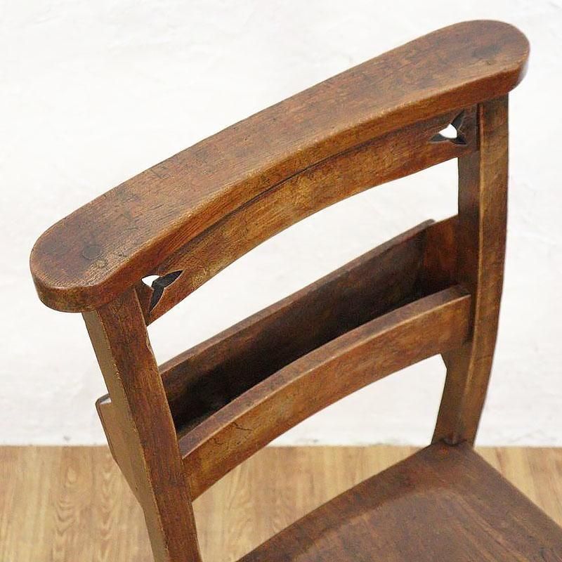 チャーチチェア ウッドチェア ブナ ホワイトアッシュ 42cm幅