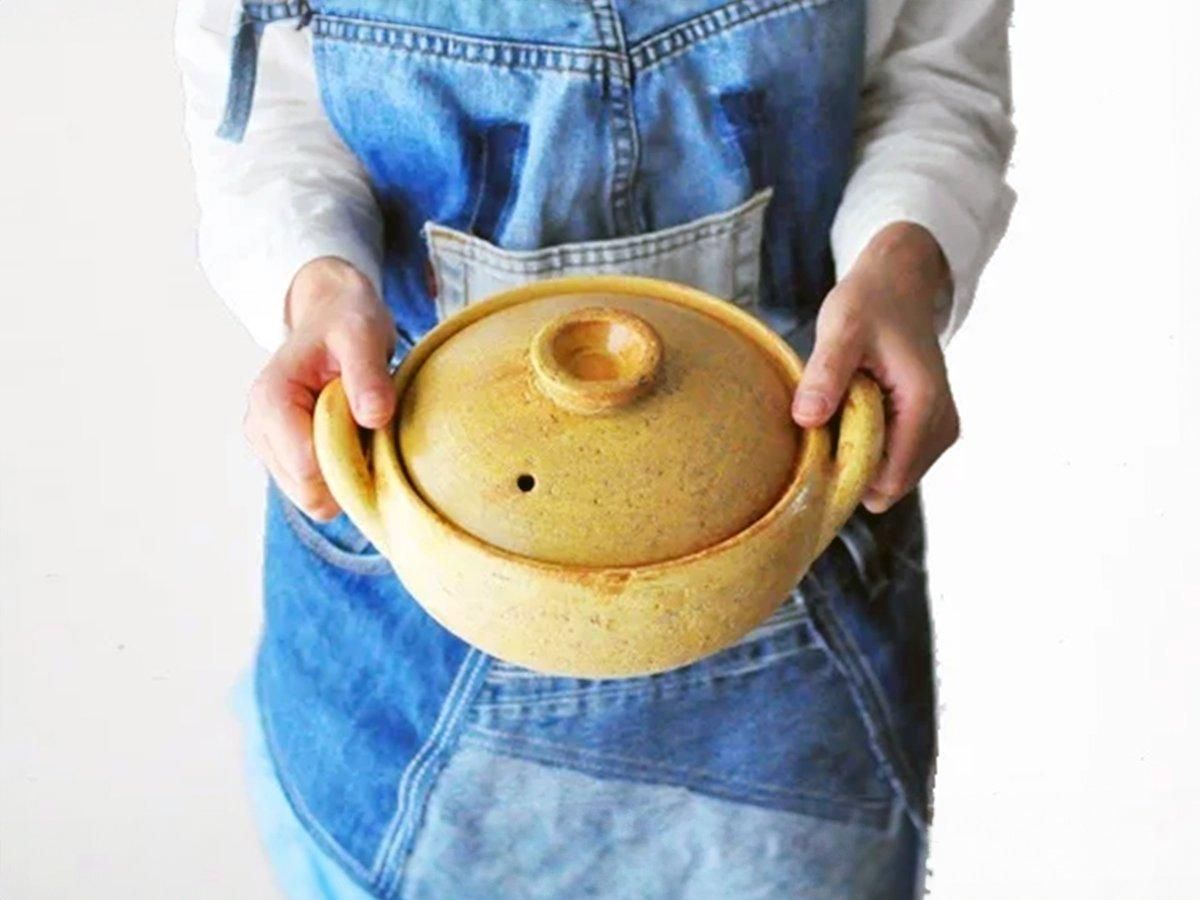 みそ汁鍋 小 1000ml NCT-40 | 伊賀焼窯元 長谷園［正規取扱店］