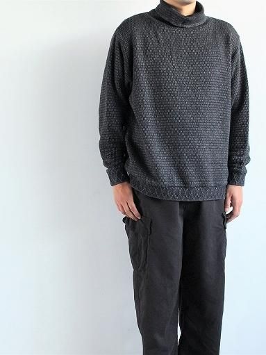 Porter Classic / BEATNIK KENDO KNIT - BLACK (ポータークラシック