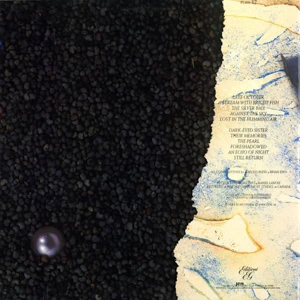 HAROLD BUDD / BRIAN ENO With DANIEL LANOIS / The Pearl (LP-used