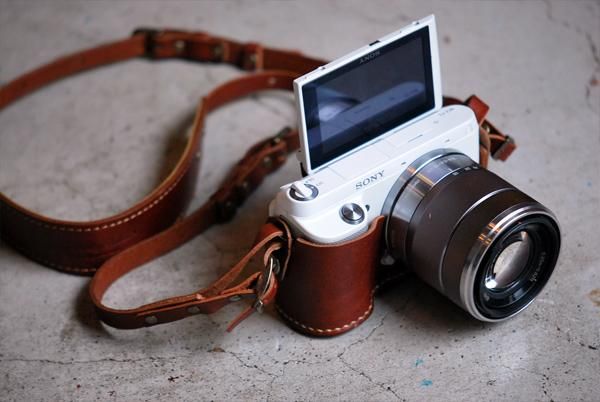SONY NEX F3 ホルダー＆ストラップ - ROBERU