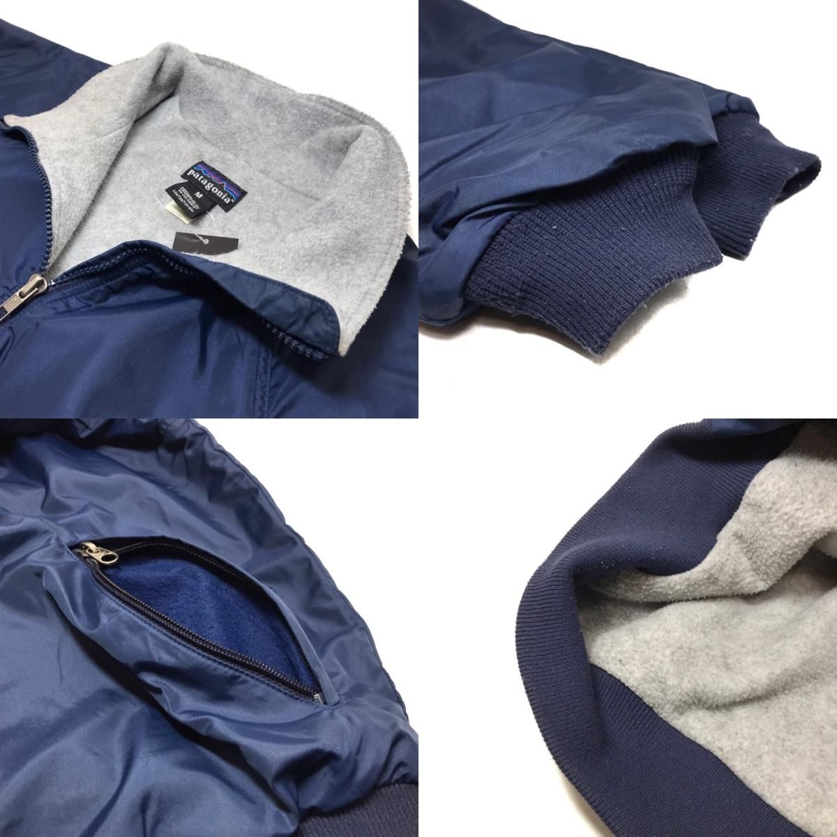 99年製 patagonia Shelled Synchilla Jacket 紺 M 90s パタゴニア