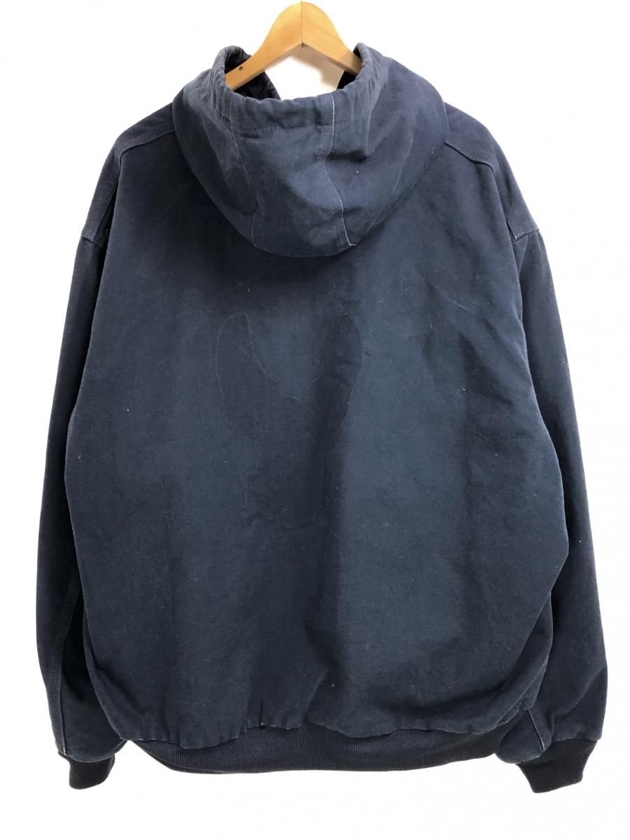 USA製 Carhartt Thermal Lined Active Jacket 紺 2XL カーハート