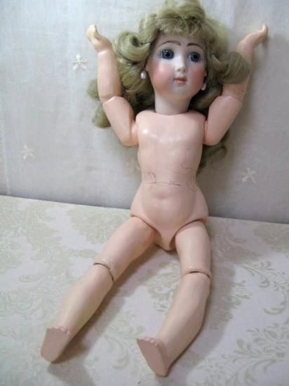 即納！ ビスクドール リプロ ロングフェイス ジュモー JUMEAU 39cm