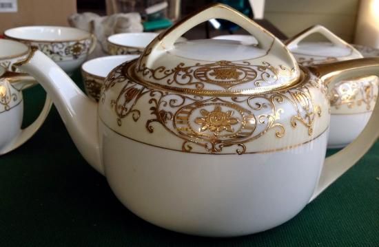 オールドノリタケ アールデコ 金彩紋様 ティーセット 20点 モリムラ