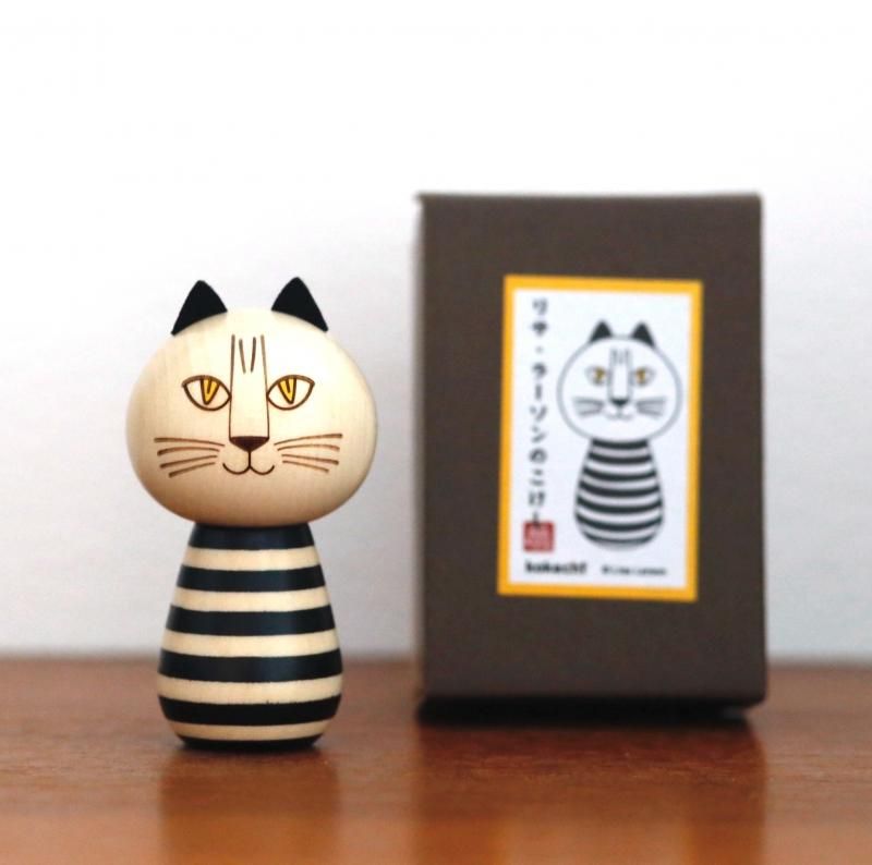 Lisa Larson (リサ・ラーソン) |こけし minmi(ミンミ )黒【卯三郎