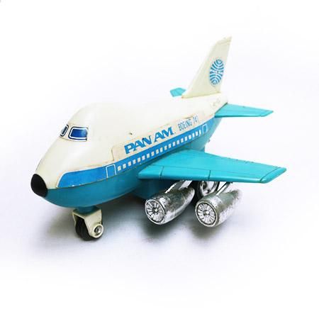 ☆PAN AM ボーイング747飛行機TOY - ファイヤーキング＆アメリカ雑貨