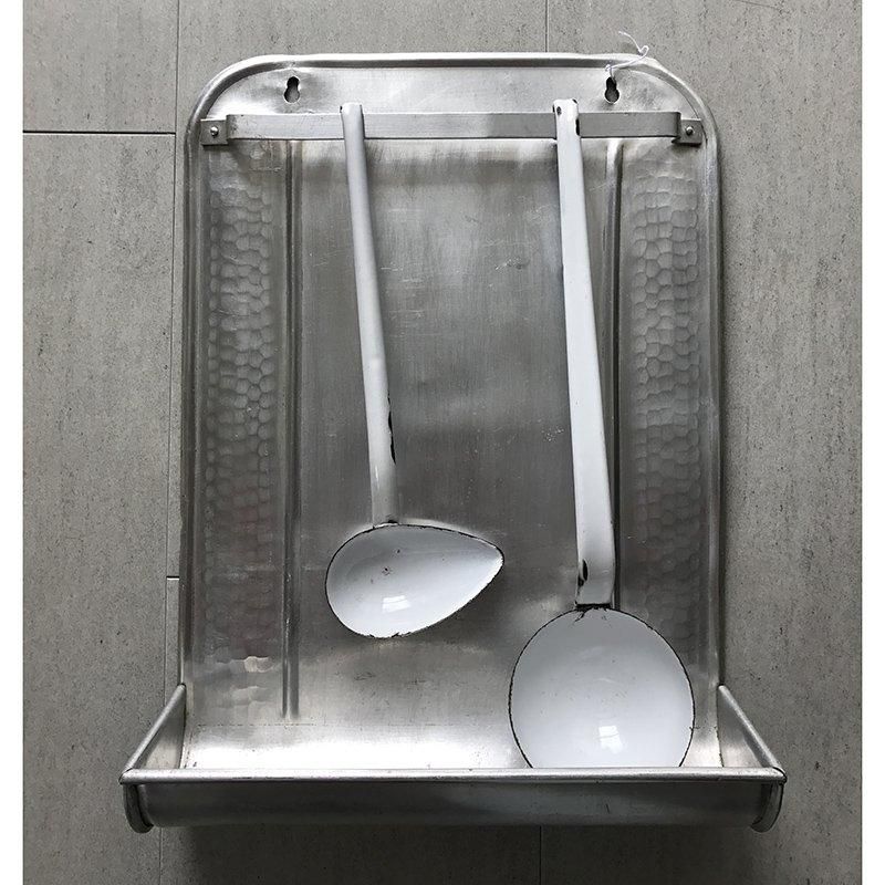 アルミ製レードルラックお洒落なホーローお玉付き