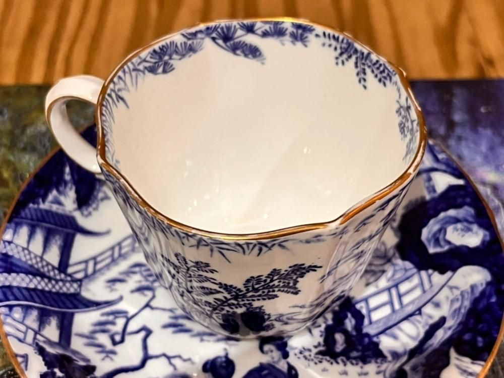 1910年代英国製アンティーク ミカドカップ＆ソーサー