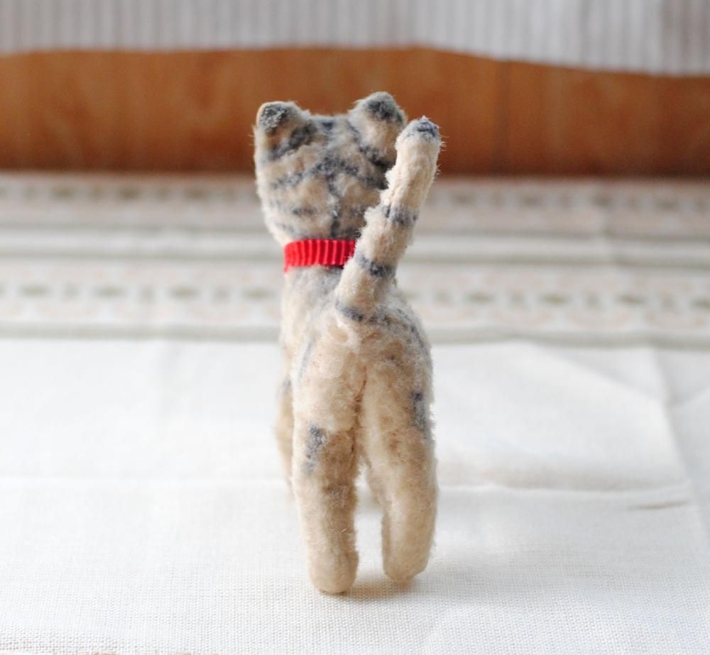 ドイツ ヴィンテージ ねこのぬいぐるみ 1950年代