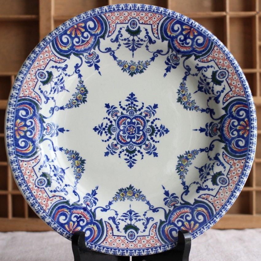 フランス アンティーク GIEN プレート 1930年代