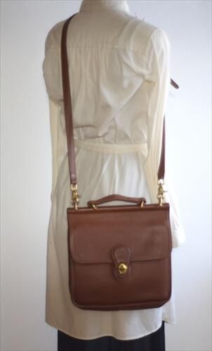 USA製 COACH オールドコーチ 2way レザー バッグ