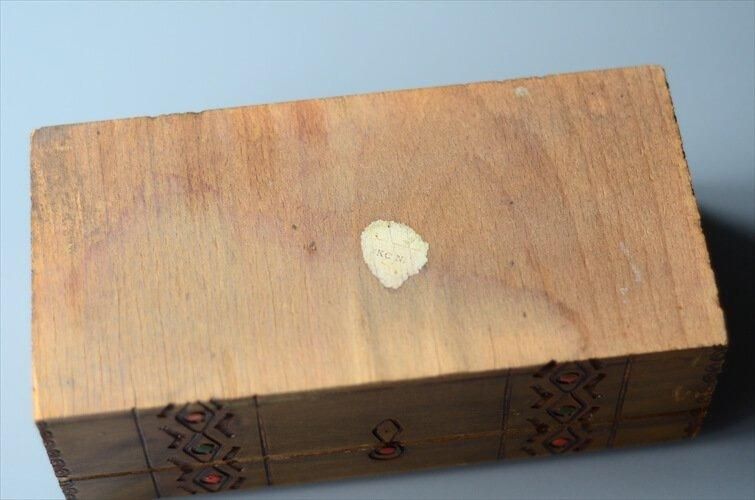 ドイツ製 木製小箱 アンティークボックス ヴィンテージ