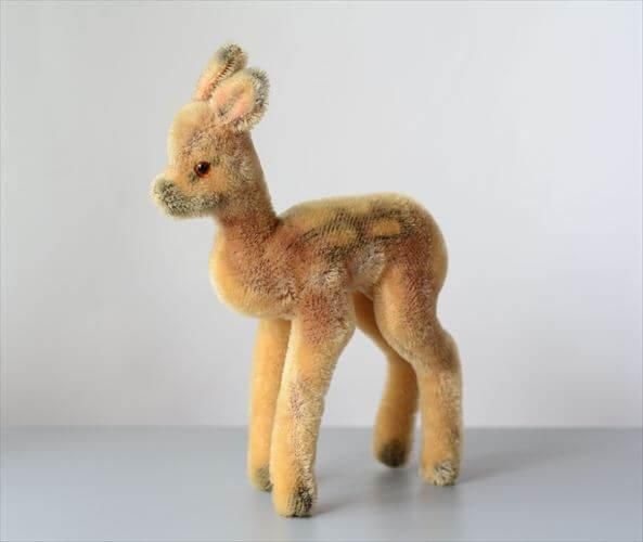 Steiff風 1960年代 鹿 ぬいぐるみ ヴィンテージ
