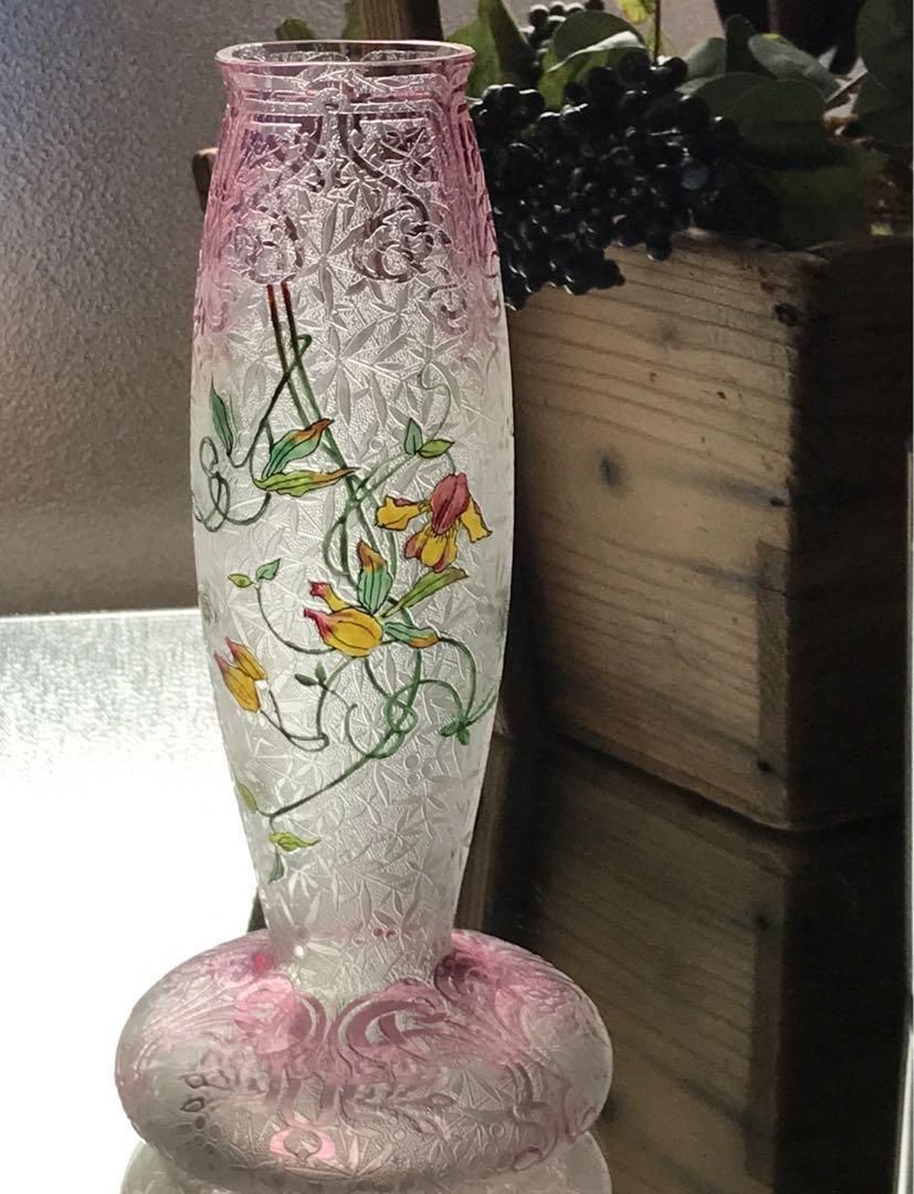 バカラ 花瓶 yoshi クリスタル バカラ花瓶 バカラ 〉バカラの花瓶に