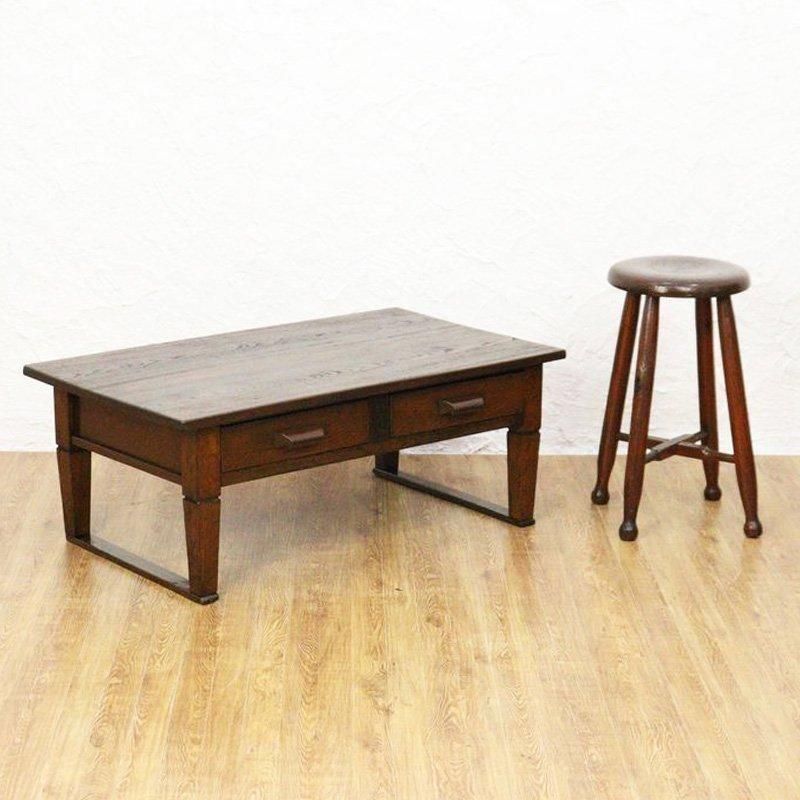 ヴィンテージ引出し付き座机 昭和初期の和風レトロ