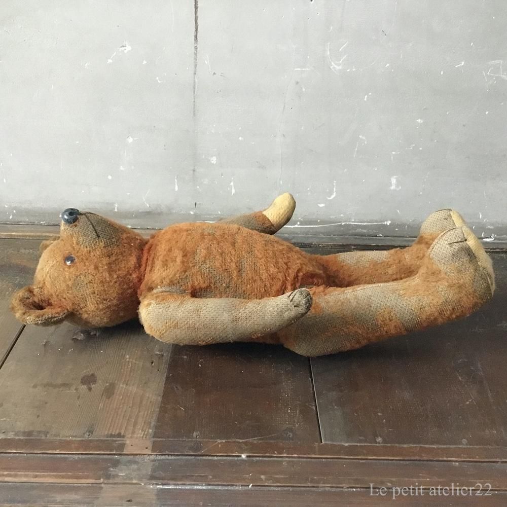 フランス アンティークベア くま 46 cm - アンティークモール＆蚤の市
