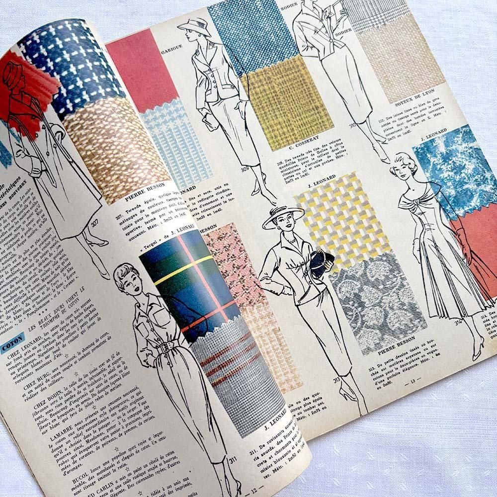 フランスのヴィンテージ婦人雑誌 1950年代