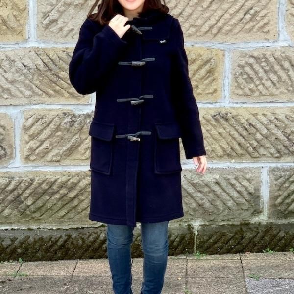 ロング丈 （3120）/ネイビー/ レディース ダッフルコート
