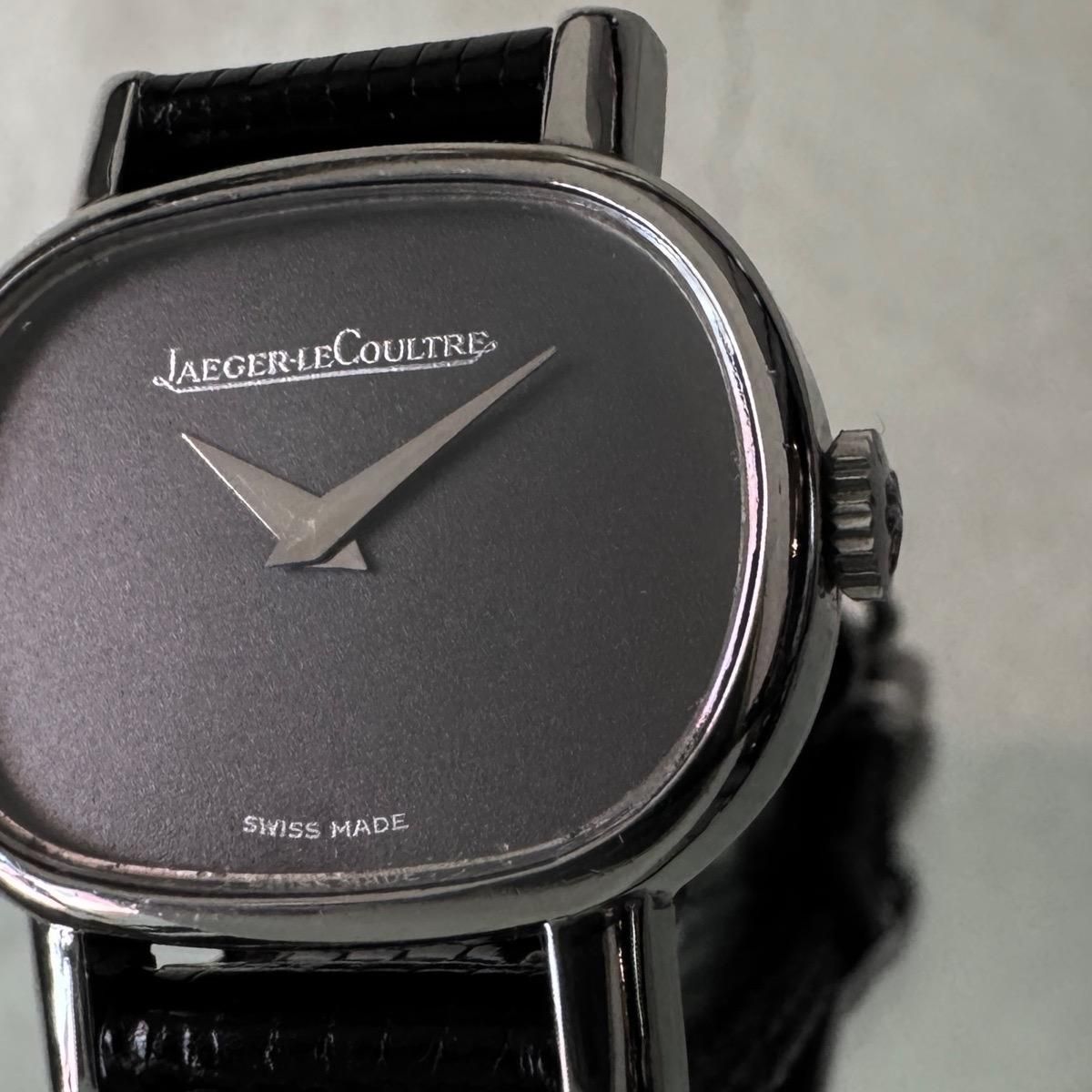 Jaeger Le Coultre（ジャガー・ルクルト）Oval Case グレー文字盤 純正