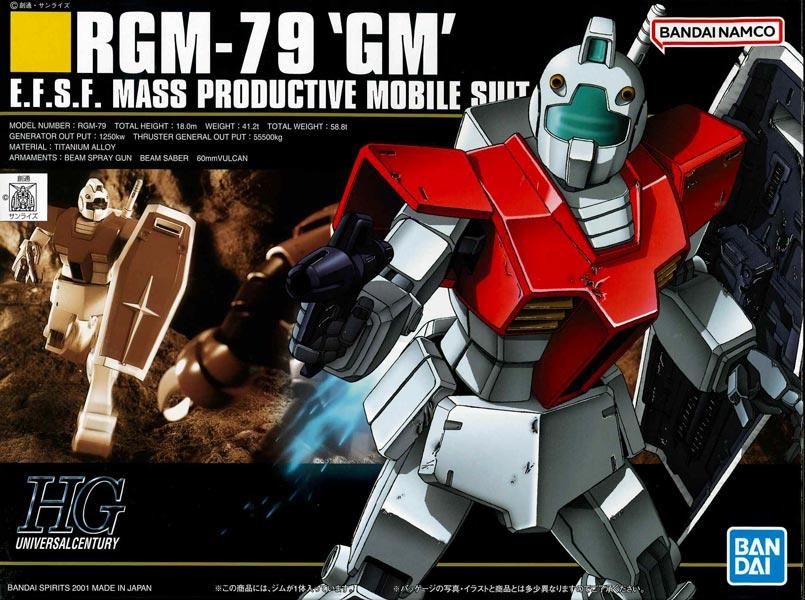 HGUC 1/144 RGM-79 ジム 機動戦士ガンダム プラモデル