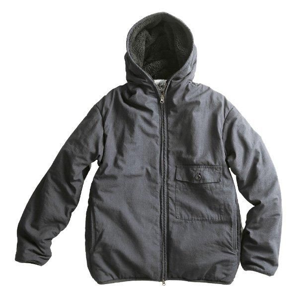 soldout! _ R243406 シャンブレーボアフード ◇ REMILLA レミーラ