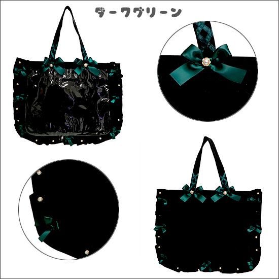 A3フリルデザイン痛バッグ用トートバッグ(Black Limited) | 推しカラー