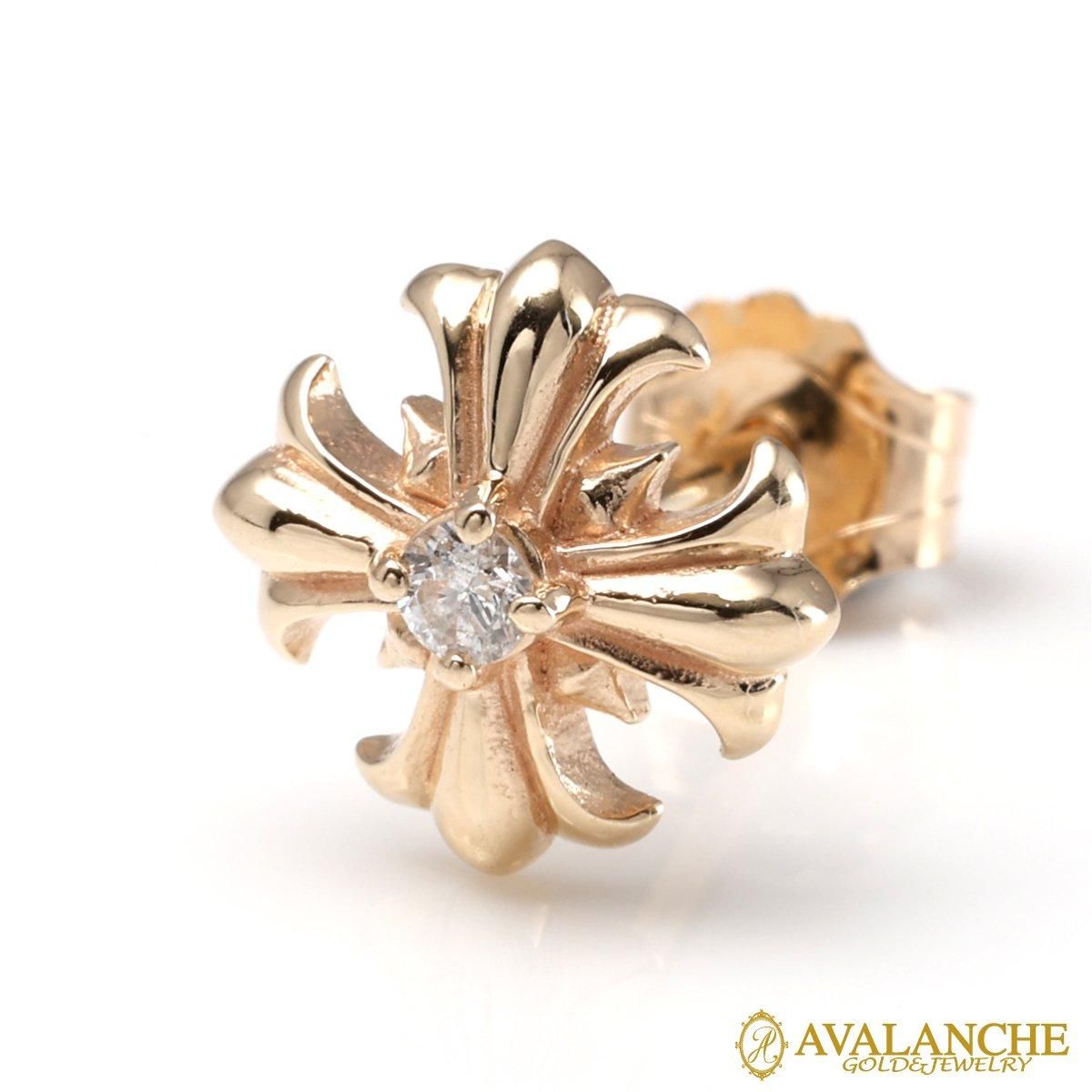 ダイヤモンド 10K イエローゴールド ピアス - AVALANCHE OFFICIAL STORE