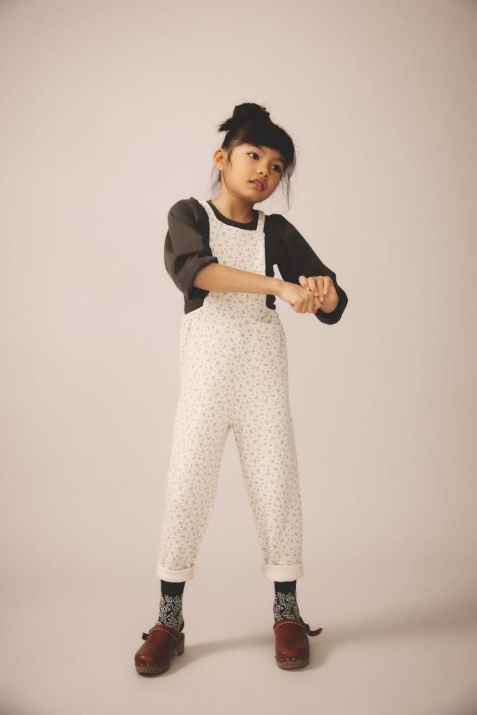 SOOR PLOOM Balloon Tee, Shale - LILY SOURIRE 子供服セレクトショップ