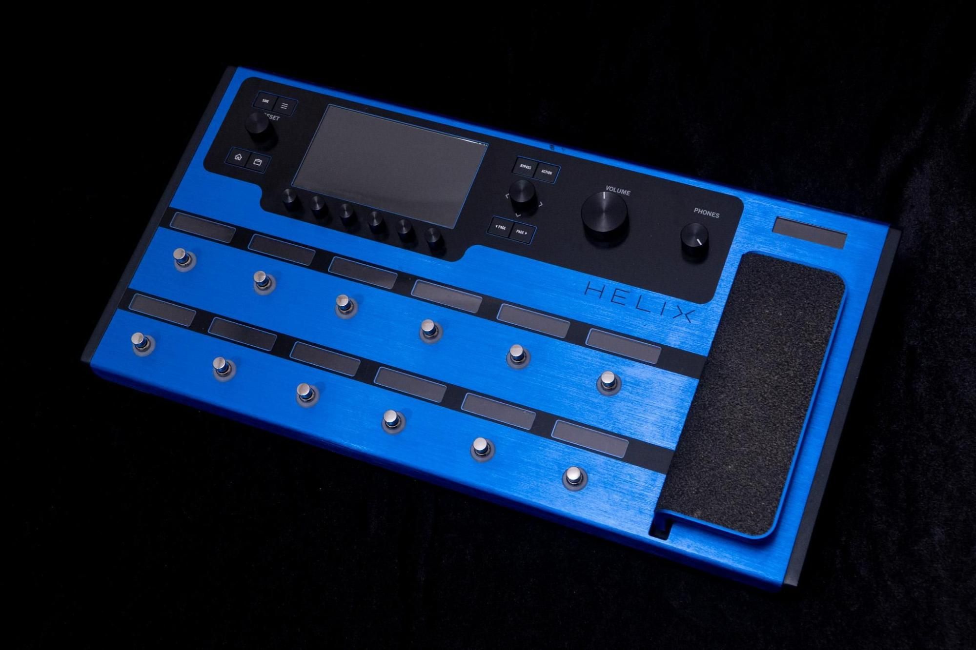 used】LINE6 / Helix Floor Lightning Blue【TONIQ横浜】 - Geek IN Box