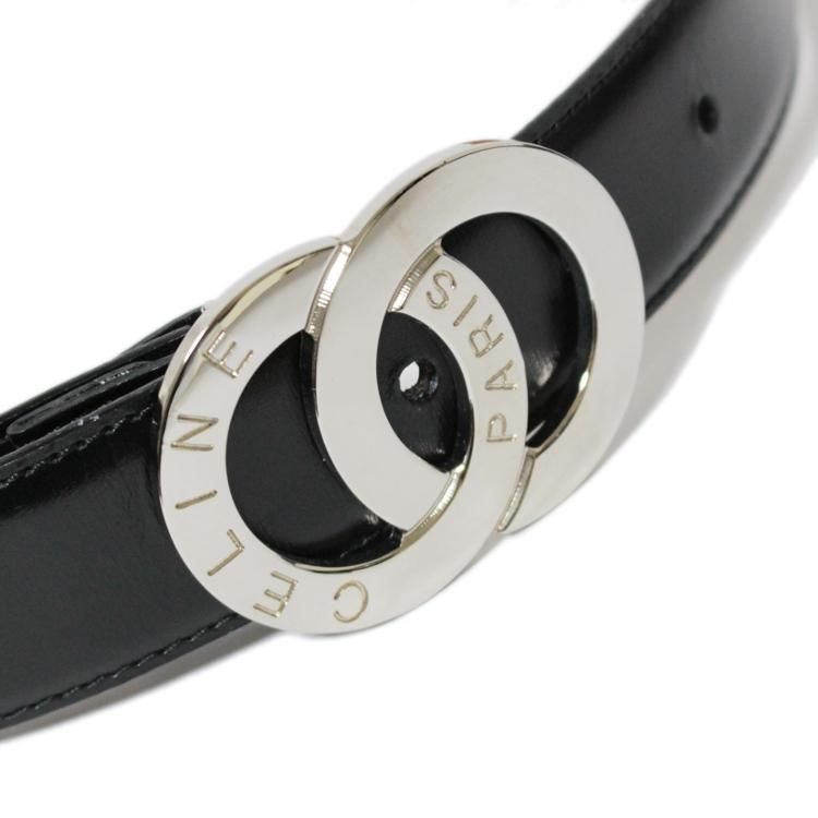 サークルロゴレザーベルト ヴィンテージ|セリーヌ CELINE - 【公式