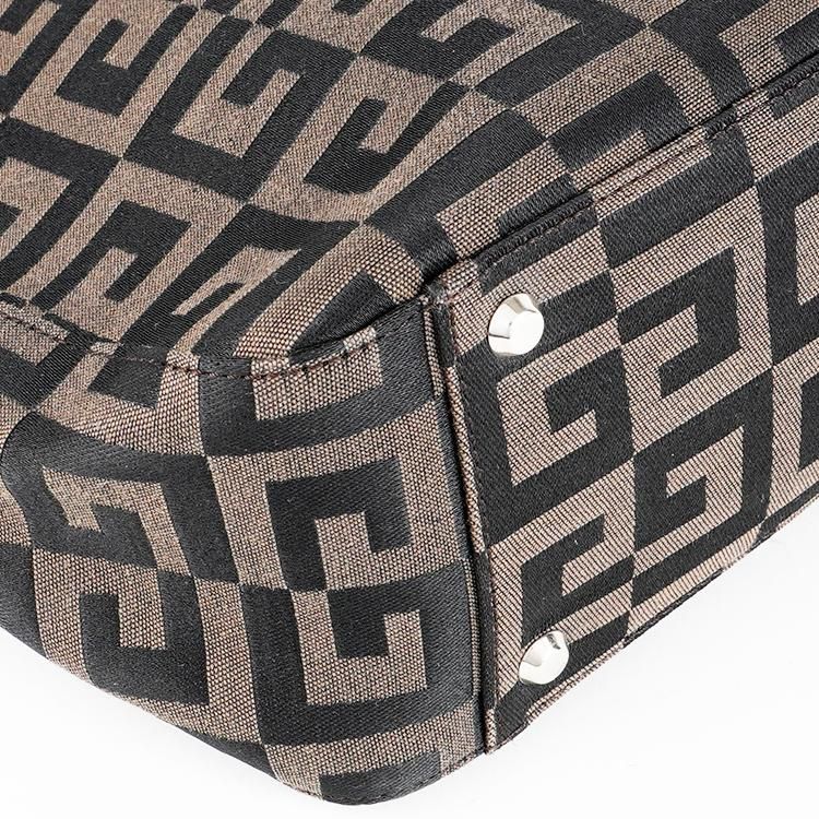 ロゴ総柄ハンドバッグ ブラウン ヴィンテージ|ジバンシー GIVENCHY