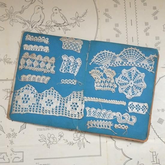 アンティーク ソーイングセット | フランス クロッシェレースの