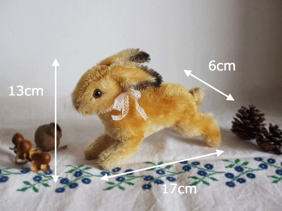 ヴィンテージシュタイフ うさぎのホッピー