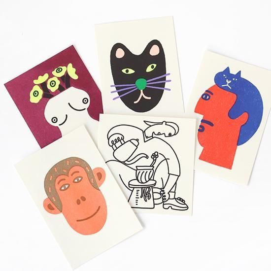 ポストカード 「man」 | H TOKYO | OLD-FASHIONED STORE