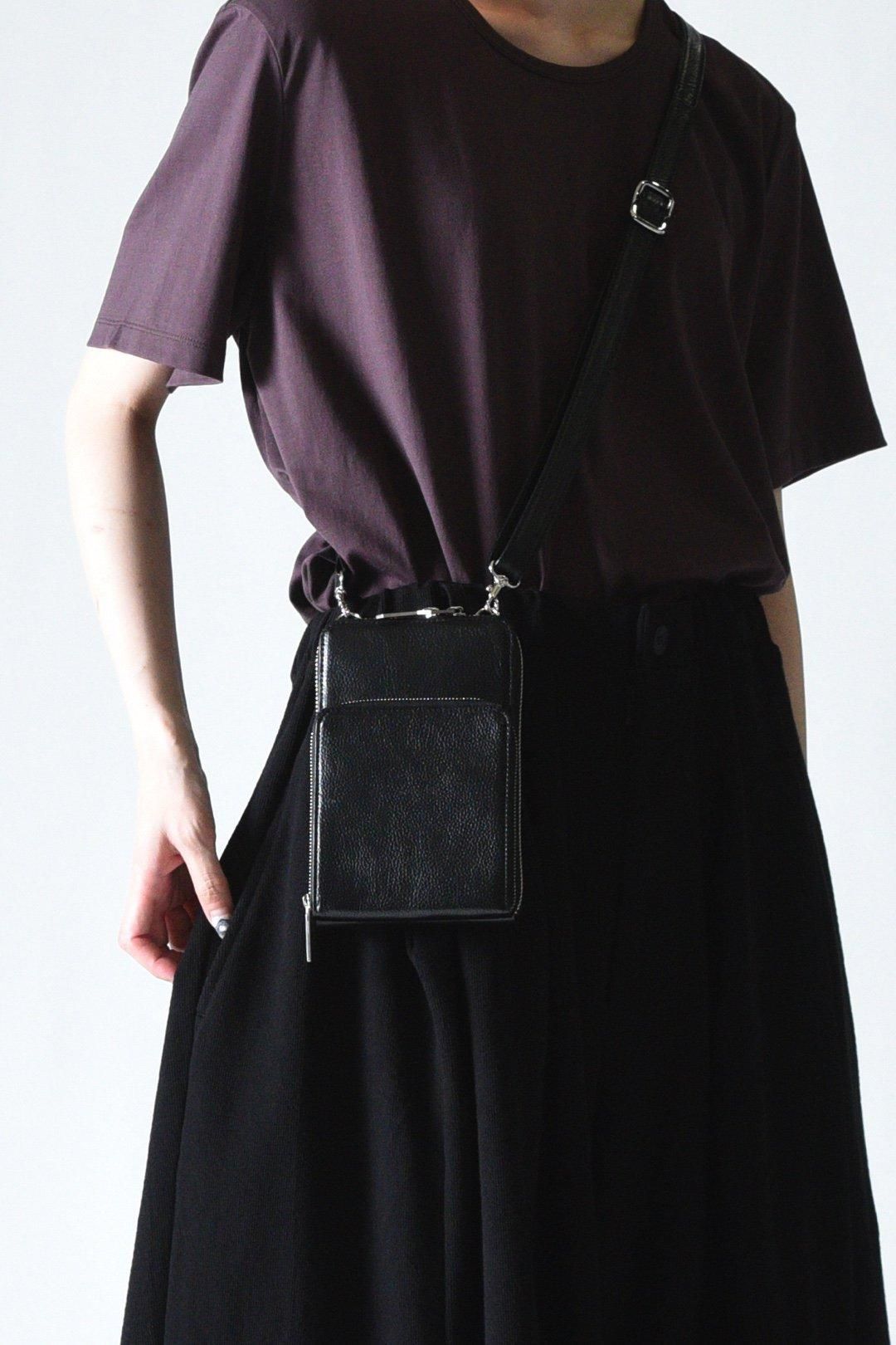 Yohji Yamamoto POUR HOMME カウレザーダブルジップスマートフォン